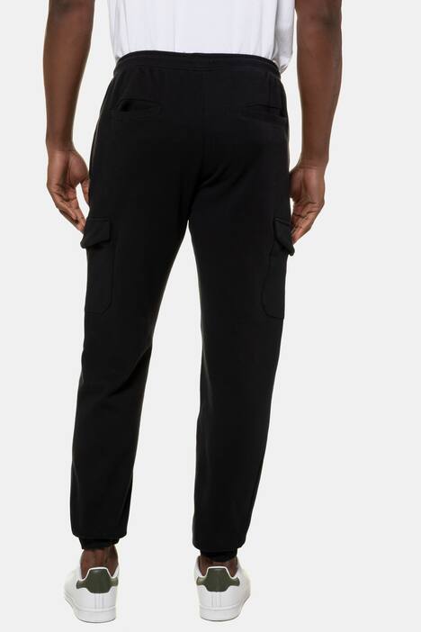 Cargo Elastic Waist Cotton Knit Joggers