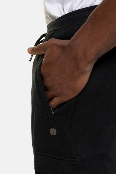 Cargo Elastic Waist Cotton Knit Joggers