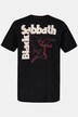 T-shirt, maglietta dedicata alla banda Black Sabbath, mezze maniche