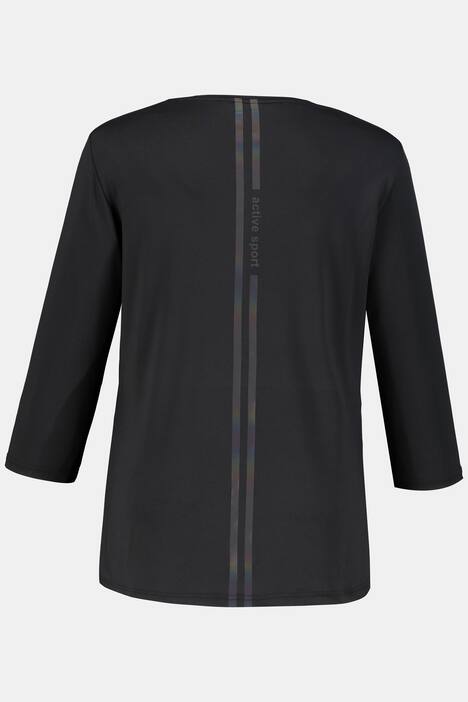 Funktionsshirt, reflektierende Streifen, Slim, schnelltrocknend