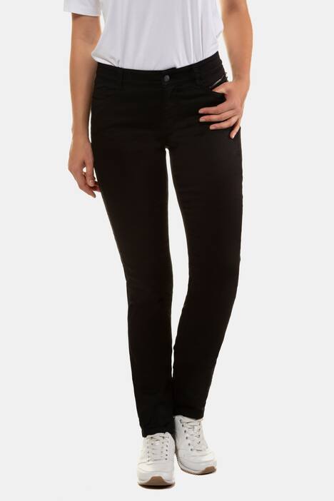 Hose Tina, extra elastisch, 5-Pocket, gerades Bein