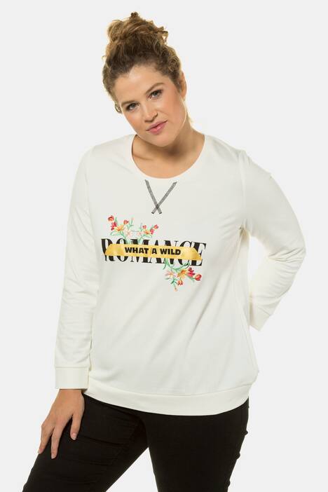 Sweatshirt, Motiv ROMANCE, Classic, Stickerei