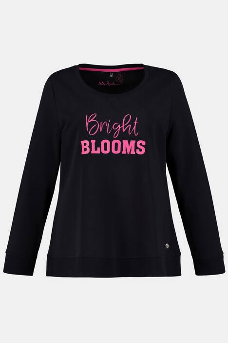 Sweatshirt, Motiv BRIGHT BLOOMS, Classic, Langarm