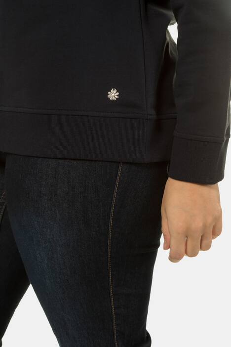 Sweatshirt, Motiv BRIGHT BLOOMS, Classic, Langarm