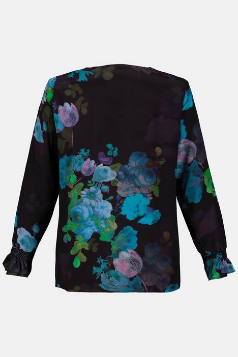 Tunika, 3D-Blüten-Design, Statement-Ärmel, selection