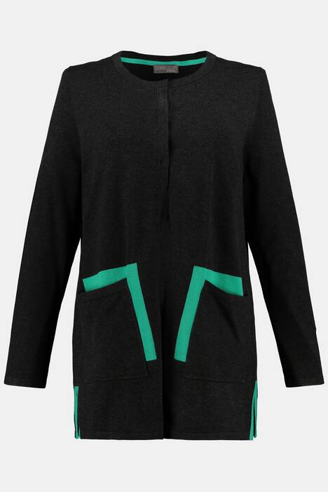 Cardigan, Color-Details, längere Form, selection