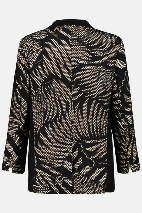 Jacke, Animalmuster, Materialmix, selection