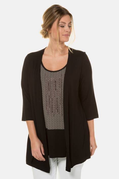 2-in-1-Shirt, Zierstein-Linien, Classic, selection