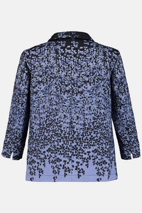 Jacquardjacke, Blütenblätter, Farbverlauf, selection