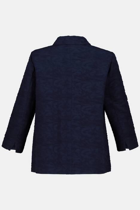Jacke, Struktur-Jacquard, A-Linie, 3/4-Ärmel, selection