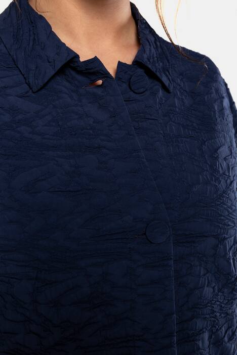 Jacke, Struktur-Jacquard, A-Linie, 3/4-Ärmel, selection