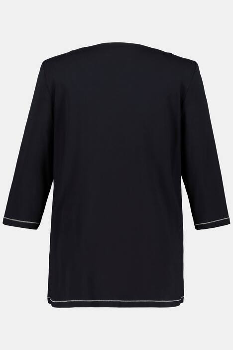 2-in-1-Shirt, Pusteblumen-Stickerei, Perlen, selection