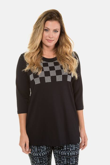 Shirt, Karodesign, Classic, Ziernieten, selection