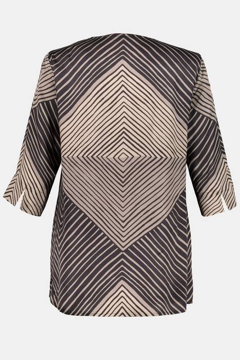 Tunika, Streifen-Design, 3/4-Arm, selection