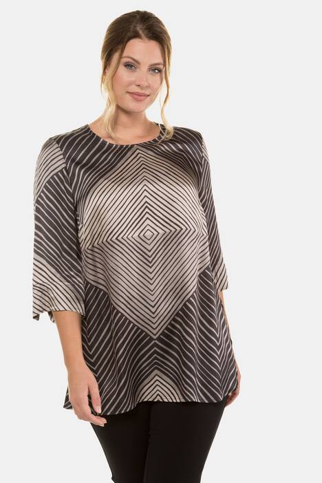 Tunika, Streifen-Design, 3/4-Arm, selection
