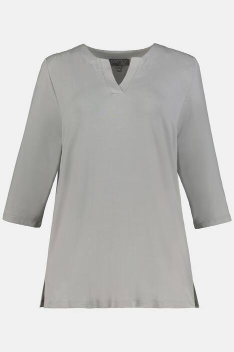 Shirt, Tunika-Ausschnitt, Classic, 3/4-Arm, selection