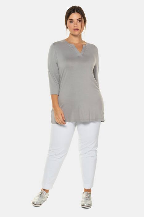 Shirt, Tunika-Ausschnitt, Classic, 3/4-Arm, selection