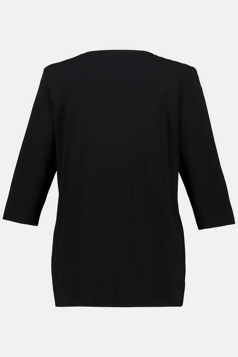 2-in-1-Shirt, Glitzersteine, 3/4-Arm, selection