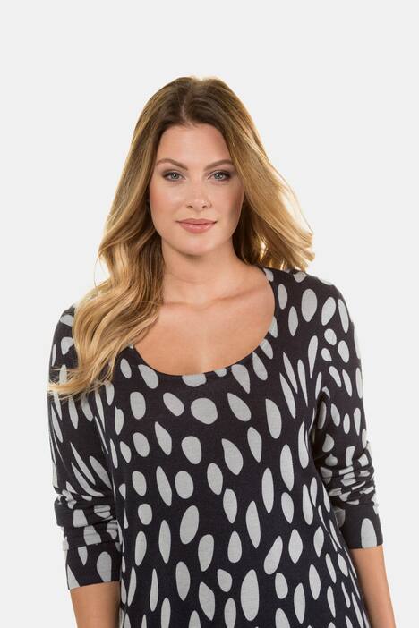 Pullover, Tupfen-Design, Kuschelstrick, selection