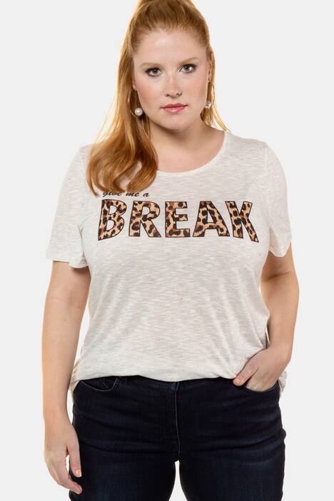T-Shirt, Leo-Statement, Halbarm