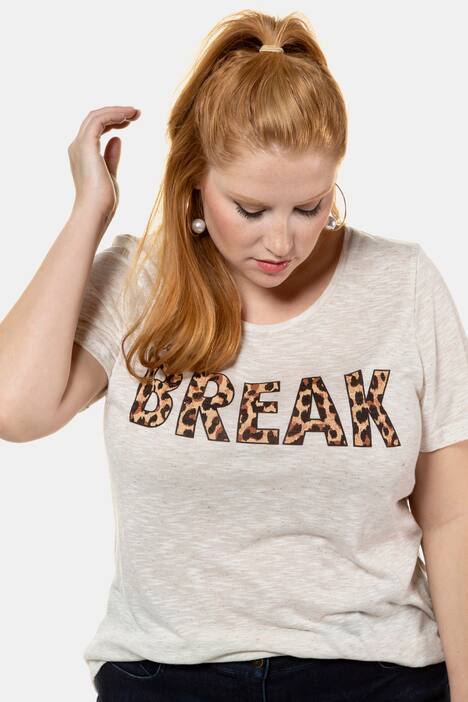 T-Shirt, Leo-Statement, Halbarm