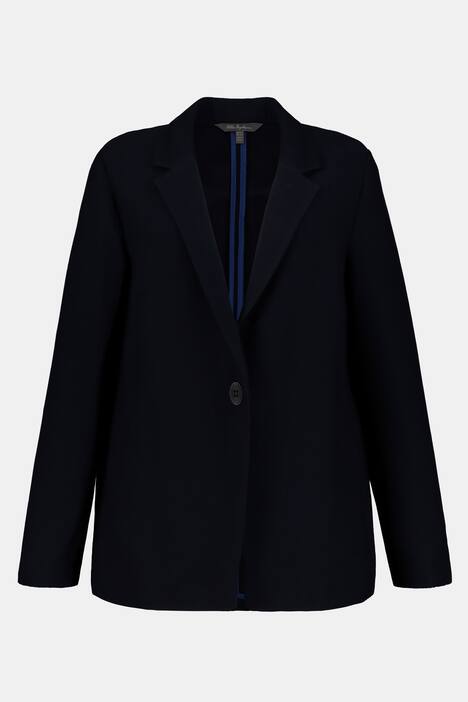 Blazer, Rippstruktur, Regular, Reversform