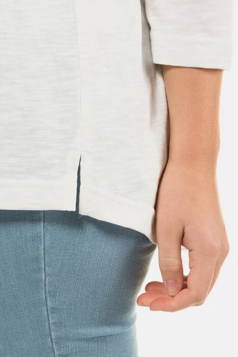 Eco Cotton Faith Hope Love V-Neck Tee