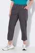 Pantalon cargo 7/8. Taille confortable, Attaches