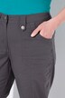 Pantalon cargo 7/8. Taille confortable, Attaches
