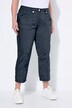 Pantalon cargo 7/8. Taille confortable, Attaches