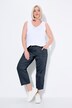 Pantalon cargo 7/8. Taille confortable, Attaches