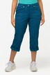 Pantalon cargo 7/8. Taille confortable, Attaches