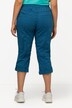 Pantalon cargo 7/8. Taille confortable, Attaches