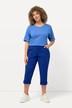 Pantalon cargo 7/8. Taille confortable, Attaches