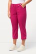 Pantalon cargo 7/8. Taille confortable, Attaches