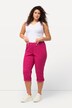 Pantalon cargo 7/8. Taille confortable, Attaches