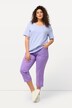 Pantalon cargo 7/8. Taille confortable, Attaches