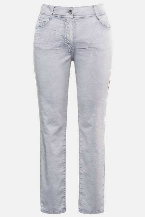 Jeans Sammy, Trendfarbe, schmales Bein, Knitterfalten