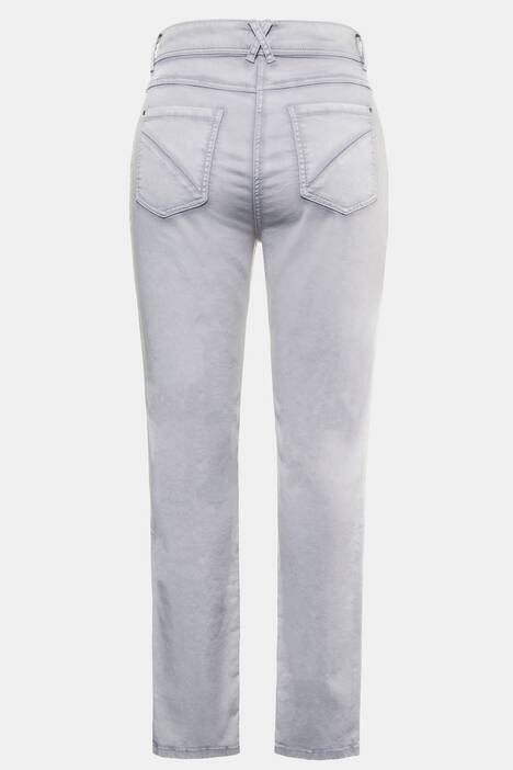 Jeans Sammy, Trendfarbe, schmales Bein, Knitterfalten