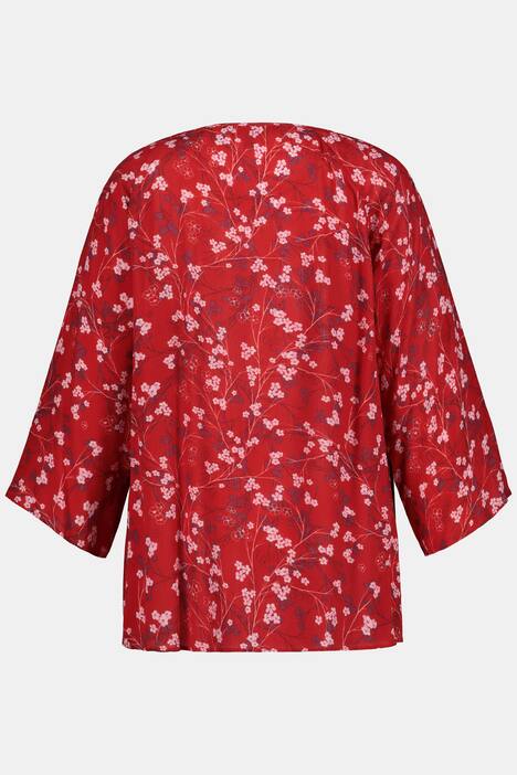 Cherry Blossom Print Blouse