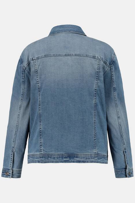 Prewashed Stretch Denim Jacket