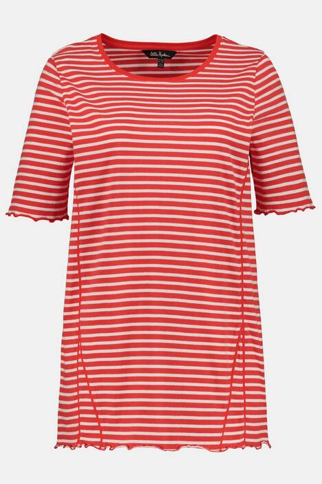 2 Pack of Lettuce Hem A-line Fit Cotton Knit Tees