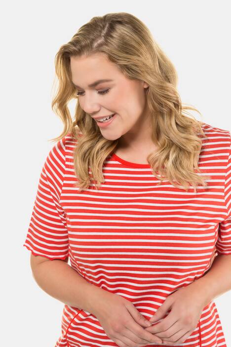 2 Pack of Lettuce Hem A-line Fit Cotton Knit Tees