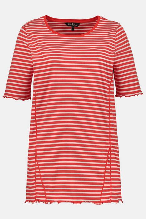 2 Pack of Lettuce Hem A-line Fit Cotton Knit Tees