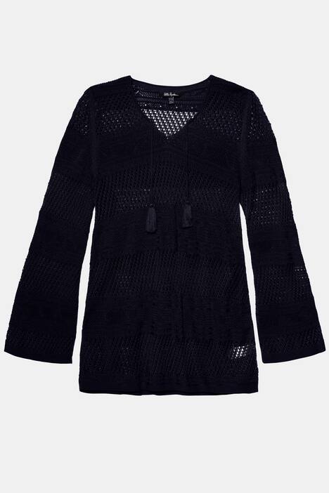 Pullover, Ajourmuster, Bindeband