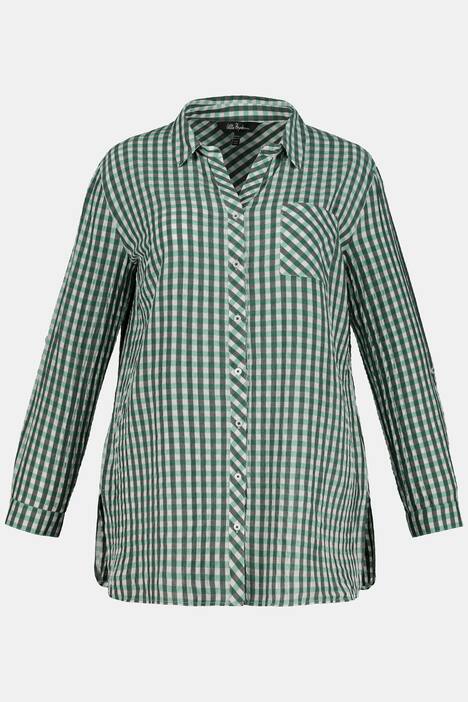 Karobluse, Seitenschlitze, Regular, Krempelriegel