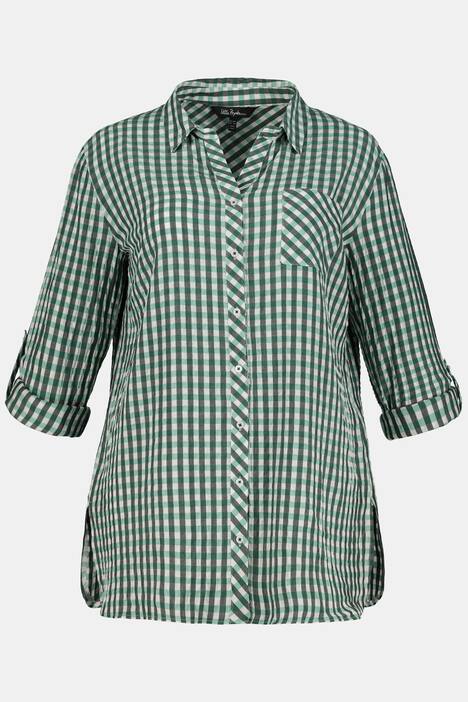 Karobluse, Seitenschlitze, Regular, Krempelriegel