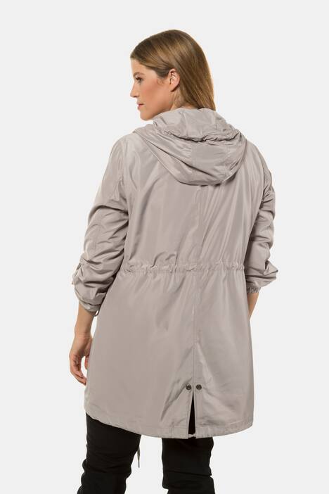 Jacke, feiner Schimmer, Kapuze, Tunnelzug
