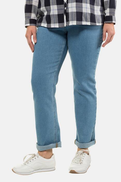 Jeans Mandy, gerades Bein, 4-Pocket-Form, Komfortbund