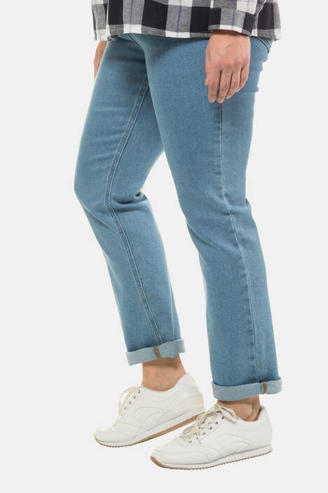 Jeans Mandy, gerades Bein, 4-Pocket-Form, Komfortbund